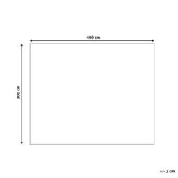 Beliani Rug Bogazoren Beige 300 X 400 Cm Jute - thumbnail 3