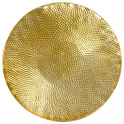 Walplus Coffee Table Hammered Aluminium 70X30 Cm Brass - thumbnail 6