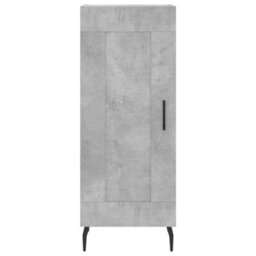 Berkfield Modern Sideboard Concrete Grey 34.5X34X90 Cm Engineered Wood - thumbnail 5