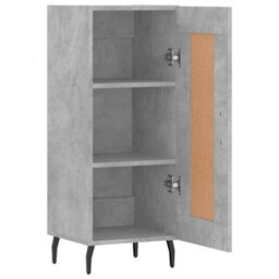 Berkfield Modern Sideboard Concrete Grey 34.5X34X90 Cm Engineered Wood - thumbnail 6