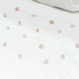 Valuelights Battery Operated Natural Crystal Wellness String Lights - Rose Quartz - thumbnail 4