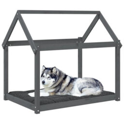 Walplus Dog Bed Grey 111X80X100 Cm Solid Wood Pine - thumbnail 4