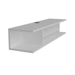 Decorotika Pivot Floating Tv Stand Tv Unit For Tvs Up To 50 Inches White - thumbnail 6