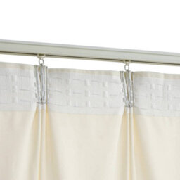 Berkfield Blackout Curtain With Hooks Velvet Cream 290X245 Cm - thumbnail 4