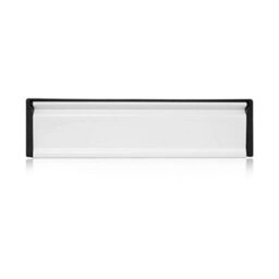 "UAP Limited Uap Petit Master 10"" White Aluminium Draught Proof Letterbox For Upvc Composite And Wooden Doors 40 To 80mm" - thumbnail 8