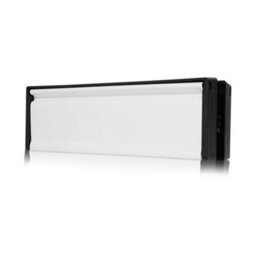 "UAP Limited Uap Petit Master 10"" White Aluminium Draught Proof Letterbox For Upvc Composite And Wooden Doors 40 To 80mm"