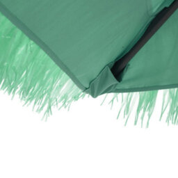 Walplus Garden Parasol With Steel Pole Green 290X290X238 Cm - thumbnail 8