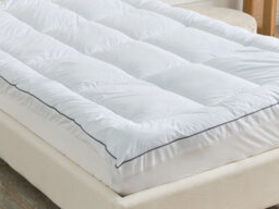 Beliani Polyester Mattress Topper Cloudsoft 4 120 X 200 Cm (Eu Small Double) - thumbnail 2