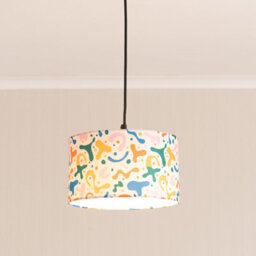 Valuelights Kids Bright Abstract Easy Fit Ceiling Light Shade And Bulb (D)25Cm - thumbnail 3