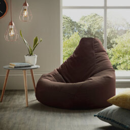 Beautiful Beanbags Adult Highback Beanbag For Indoors Or Outdoors Ready Filled Bean Bags - Brown - thumbnail 2