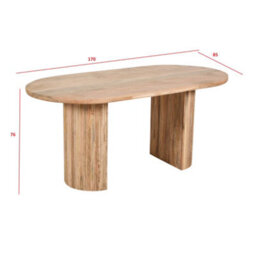 Royal Wooden Dining Table 170Cm - thumbnail 3