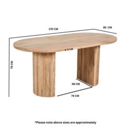 Royal Wooden Dining Table 170Cm - thumbnail 2