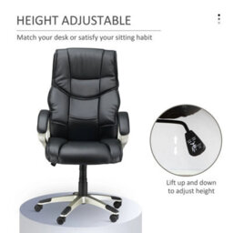 Executive Office Chair Faux Leather Computer Desk Chair - thumbnail 5