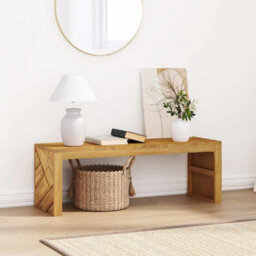 Berkfield Coffee Table 110X35X38 Cm Solid Wood Teak - thumbnail 3