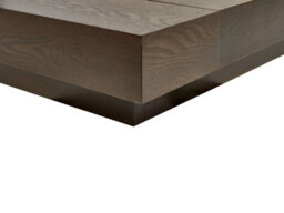 Beliani Bed Zen 160 X 200 Cm (Eu King Size) Dark Ash Wood - thumbnail 8
