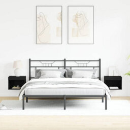 Berkfield Wall Cabinets With Led Lights 2 Pcs Black Oak 40X30X30 Cm - thumbnail 5