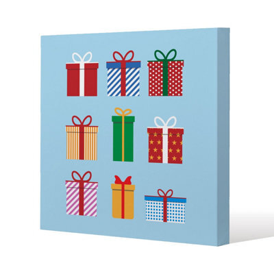 Andrew Lee Gift Boxes (Canvas) / 114 X 114 X 4Cm - image 1