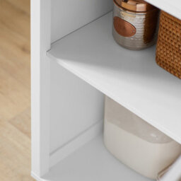 Sobuy Fkw102-Nw, Kitchen Trolley Cart Kitchen Storage Trolley Kitchen Cabinet Cupboard,w65Xd45.7Xh90 - thumbnail 3