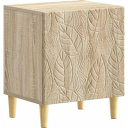 Bedside Cabinet Tables X 2 Bedroom Nightstand Storage Units - thumbnail 6