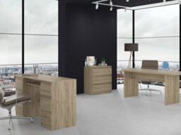 M3 Malwa Chest Of Drawers Sonoma Oak - thumbnail 3