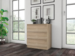 M3 Malwa Chest Of Drawers Sonoma Oak - thumbnail 2