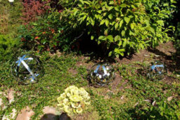 Home 2 Garden Stainless Steel Jupiter Orb Garden Sculpture - thumbnail 4