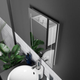 Harper & Harlow 390X500 Orion Led Illuminated Bathroom Mirror - thumbnail 2