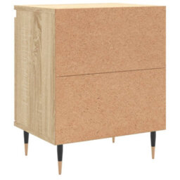 Berkfield Bedside Cabinets 2 Pcs Sonoma Oak 40X30X50 Cm Engineered Wood - thumbnail 8