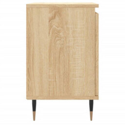 Berkfield Bedside Cabinets 2 Pcs Sonoma Oak 40X30X50 Cm Engineered Wood - thumbnail 7