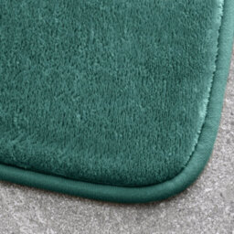 Catherine Lansfield Bathroom Anti-Bacterial Memory Foam Bathmat Bath Mat Forest Green - thumbnail 2