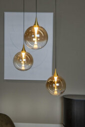 Lucide Premium Gisela Pendant Light Diameter 36Cm Led Dim. 2700K - Amber - thumbnail 3