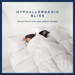 Snuggledown Sumptuous Hungarian Goose Down 10.5 Tog Duvet & 2 Soft Support Pillows - thumbnail 4