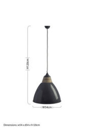 Orsina White Glass And Iron Pendant Light, Adjustable Scandi Ceiling Light With Glass Shade, Slim Modern Pendant - thumbnail 4