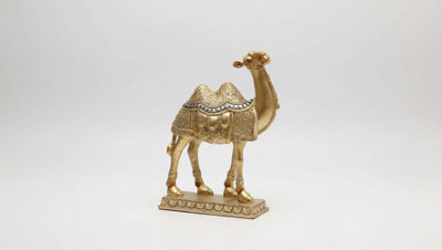 Classic Light Luxury Art Camel Statue Indoor Decorative Item Ornament Home Decorclassic Light Luxury Art Camel Statue Indoor Decor - image 1