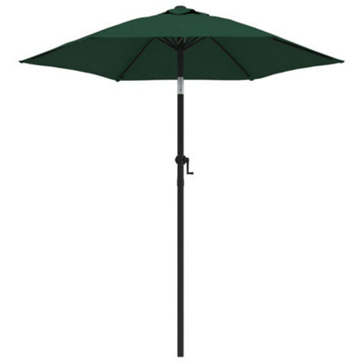 Berkfield Parasol Green 200X211 Cm Aluminium - image 1