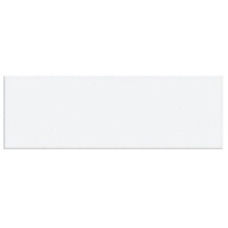 Top Ceramics White Flat Satin/matt Metro Ceramic Wall Tile (L)300mm X (W)100mm Each Box 0.84Sqm-28 Tiles - thumbnail 3