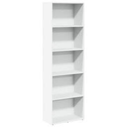 Vidaxl Bookcase White 60X30X189 Cm Engineered Wood - thumbnail 2