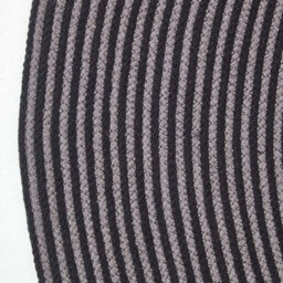 Homescapes Grey And Black Handmade Woven Spiral Braided Rug, 120 Cm Round - thumbnail 3