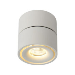 Lucide Yumiko Modern Surface Mounted Ceiling Spotlight 7,8Cm - Led Dim. - 1X8W 2700K - White