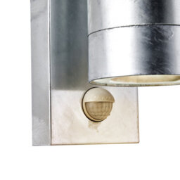 Nordlux Tin Outdoor Galvanized Steel Wall Light Coastal/marine Safe Silver,mains - thumbnail 4