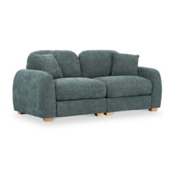 Cloud Moss Green 3 Seater Sofa - Fully Assembled By Roseland Furniture - thumbnail 2