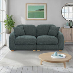 Cloud Moss Green 3 Seater Sofa - Fully Assembled By Roseland Furniture - thumbnail 4