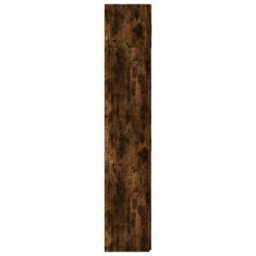 Berkfield Storage Cabinet Smoked Oak 80X42.5X225 Cm Engineered Wood - thumbnail 7