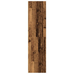 Berkfield Wardrobe Old Wood 50X50X200 Cm Engineered Wood - thumbnail 5