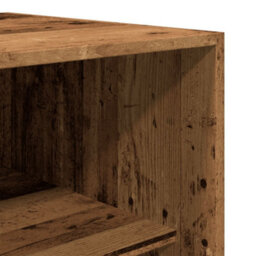 Berkfield Wardrobe Old Wood 50X50X200 Cm Engineered Wood - thumbnail 7