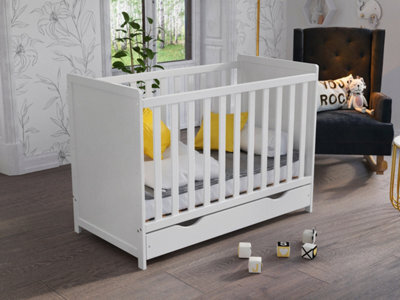 Love For Sleep Matilda Cot Bed 120X60Cm With Drawer - image 1