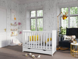 Love For Sleep Matilda Cot Bed 120X60Cm With Drawer - thumbnail 3