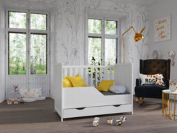 Love For Sleep Matilda Cot Bed 120X60Cm With Drawer - thumbnail 4