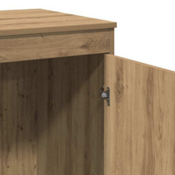 Berkfield Modern Desk Artisan Oak 100X50X76 Cm Engineered Wood - thumbnail 9