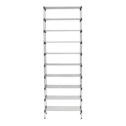 Thehotsale 10 Tier Detachable Steel Tube Shoe Rack At The Entrance - thumbnail 8
